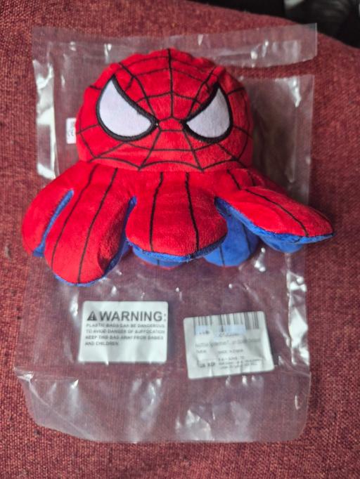  — new Spiderman Reversible Octopus Plush