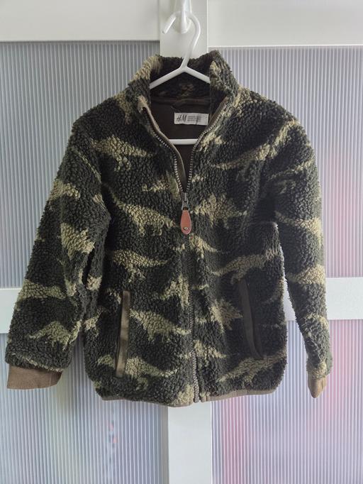  — Age 4-6 H&M khaki borg jacket