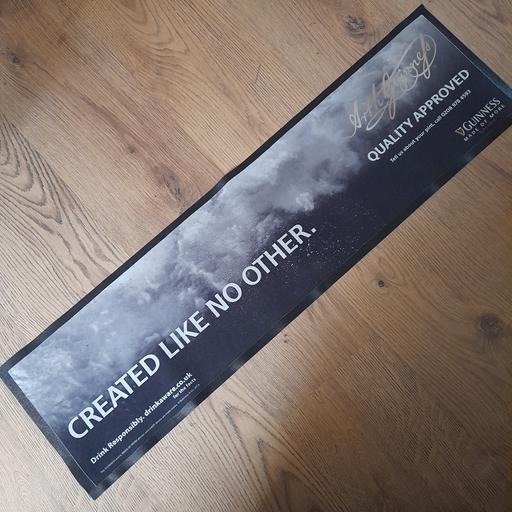  — GUINNESS BAR MAT