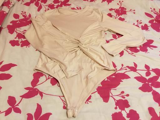  — Cream Colour Body Suit Size L