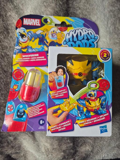  — new Marvel Hydro Pods Wolverine
