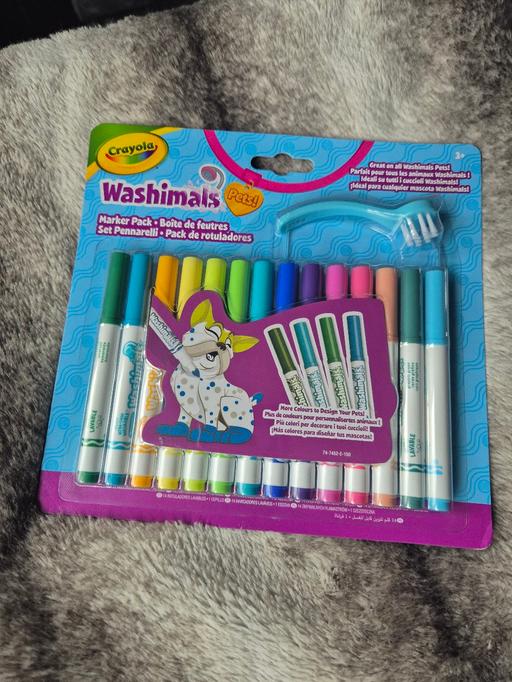  — new Crayola Washimals Marker Pack