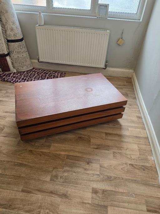  — Walnut colour coffee table