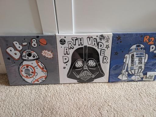  — Star Wars - Set of 3 Canvas