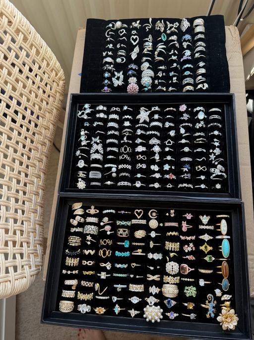  — A huge selection of rings under £10 each