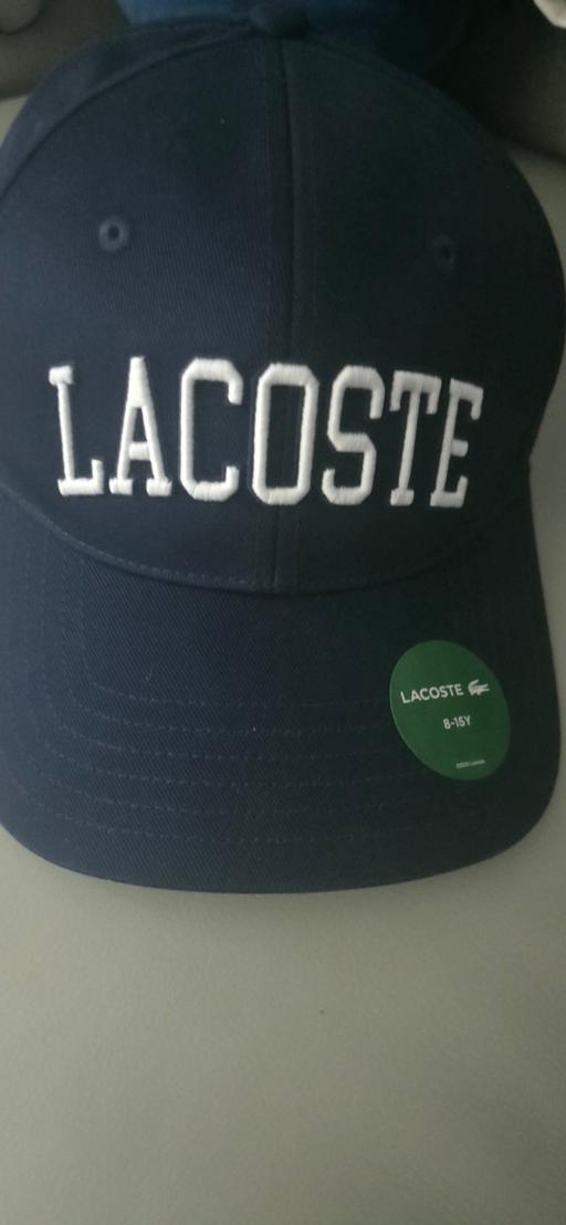  — BRAND NEW lacoste kids hat