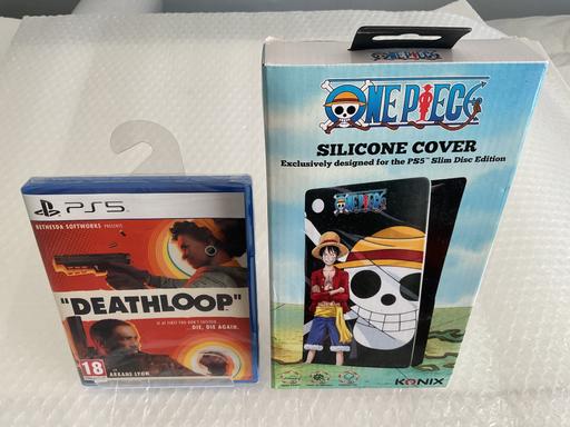  — PS5 game & silicone cover for PS5