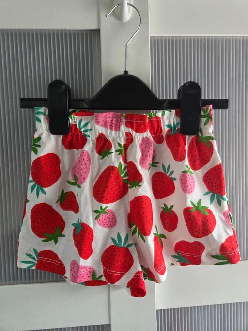  — Age 2-3 H&M strawberry print shorts