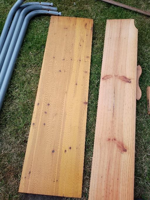  — Varnished pine plank,was shelf