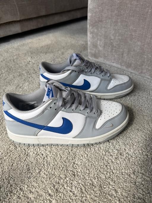  — Nike Dunk Low GS 'Wolf Grey Royal' sneakers
