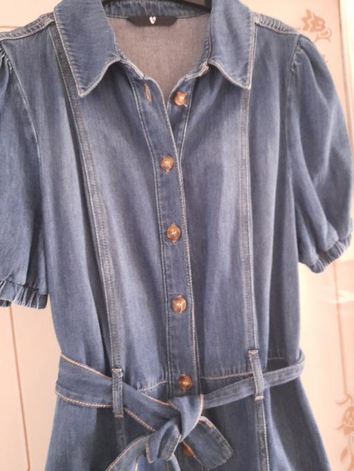 — DENIM DRESS DARK BLUE