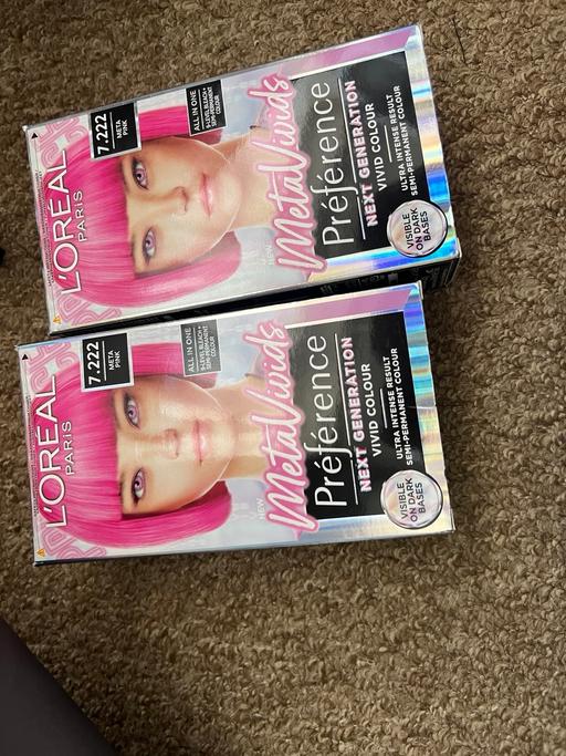  — Pink hair colour