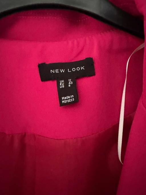  — New look pink blazer size 12