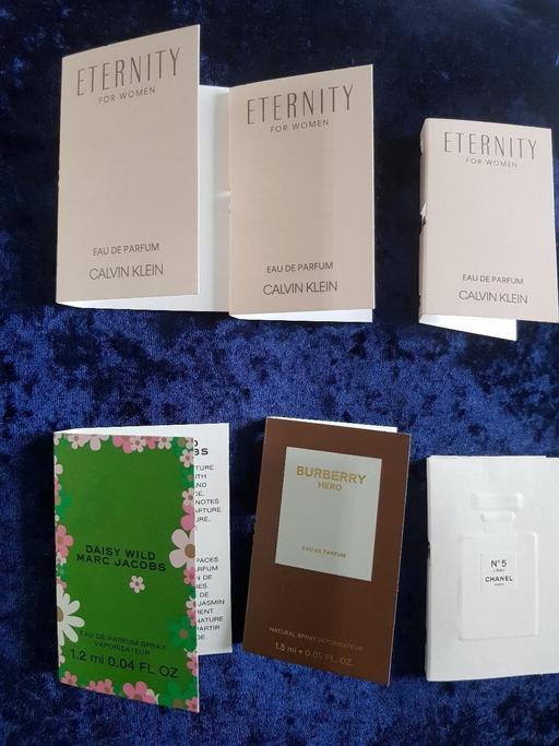  — 6x NEW perfumes