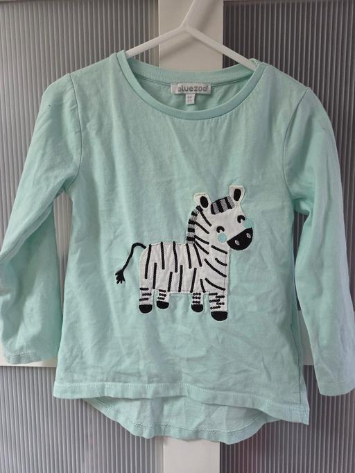  — Age 3-4 BLUE ZOO top