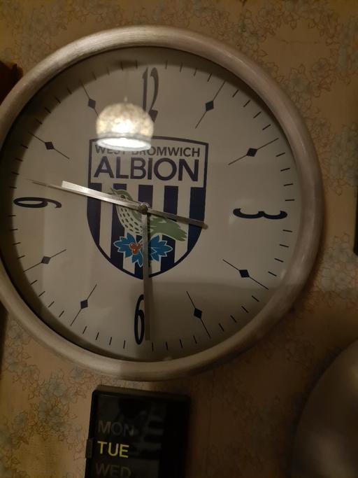  — West Bromwich Albion silver clocks