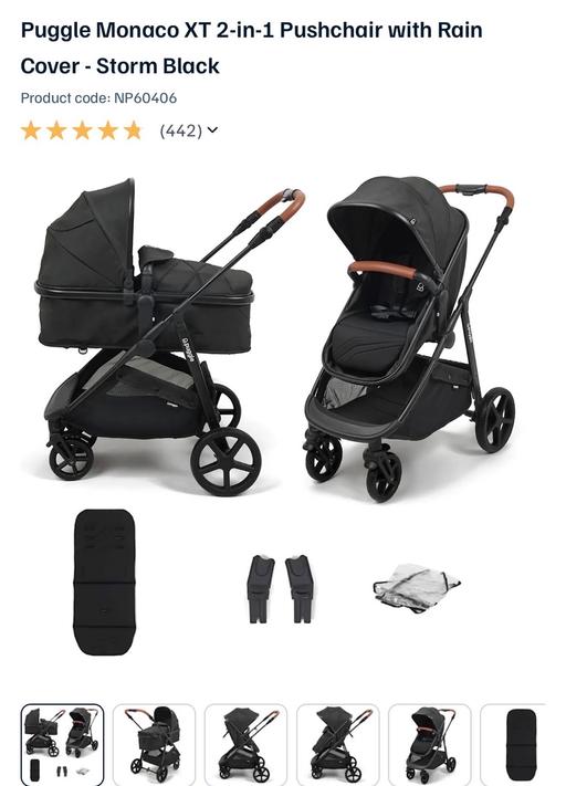 Puggle Monaco XT 2-in-1 Pushchair