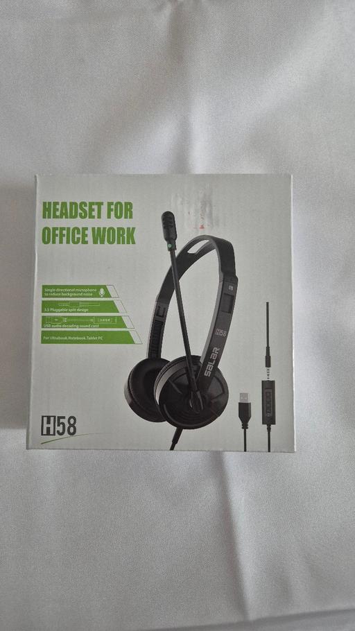  — Headset for office work H58