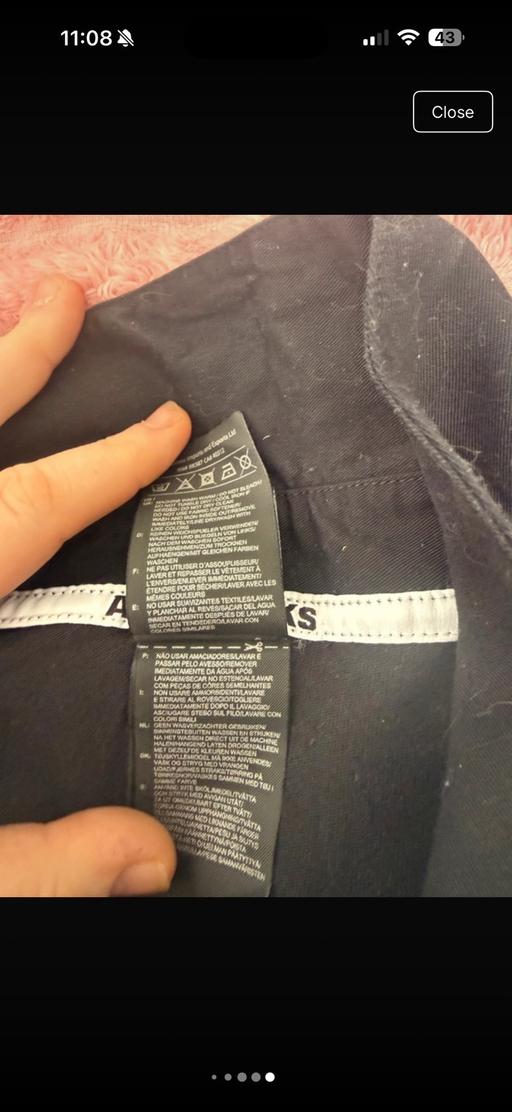  — Authentic all blacks shirt