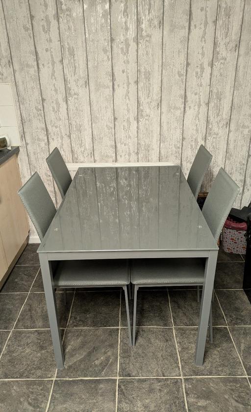  — table and chairs