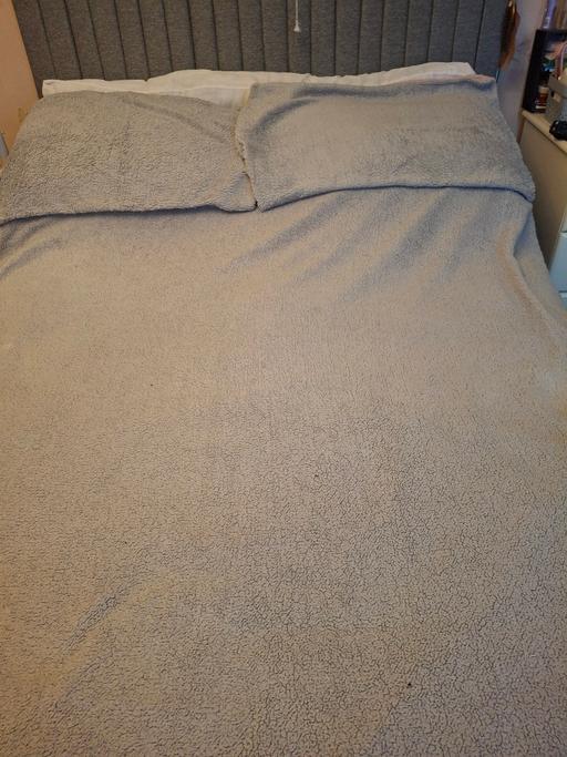  — double teddy reversible duvet cover