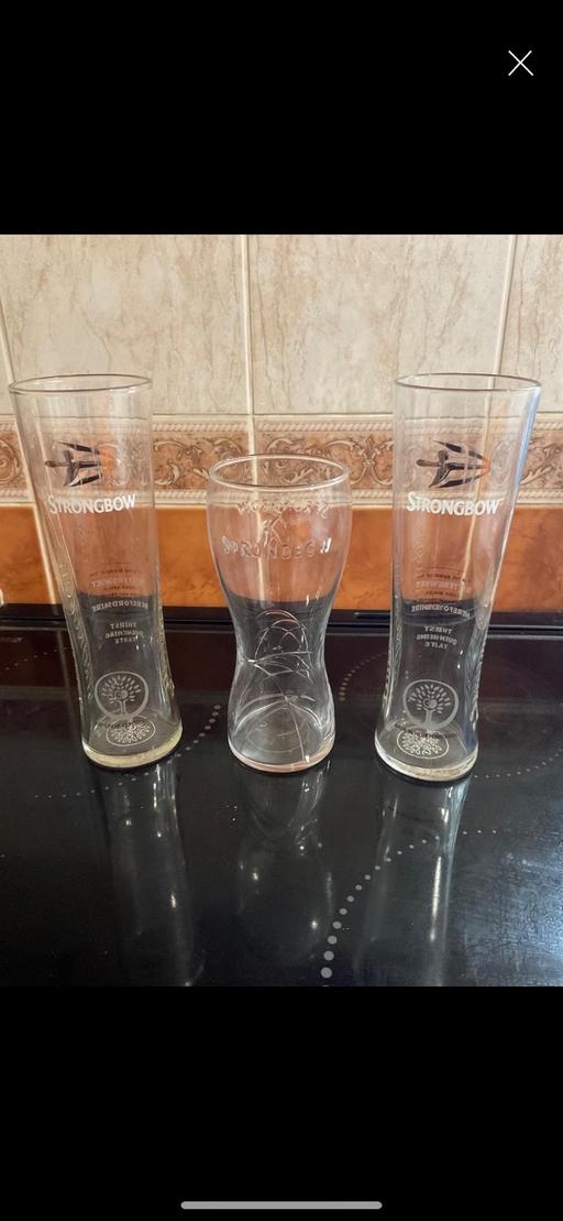  — Strongbow pint glass’s