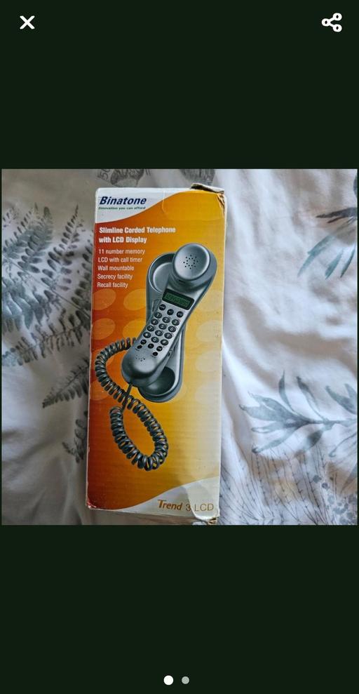  — wired house phone