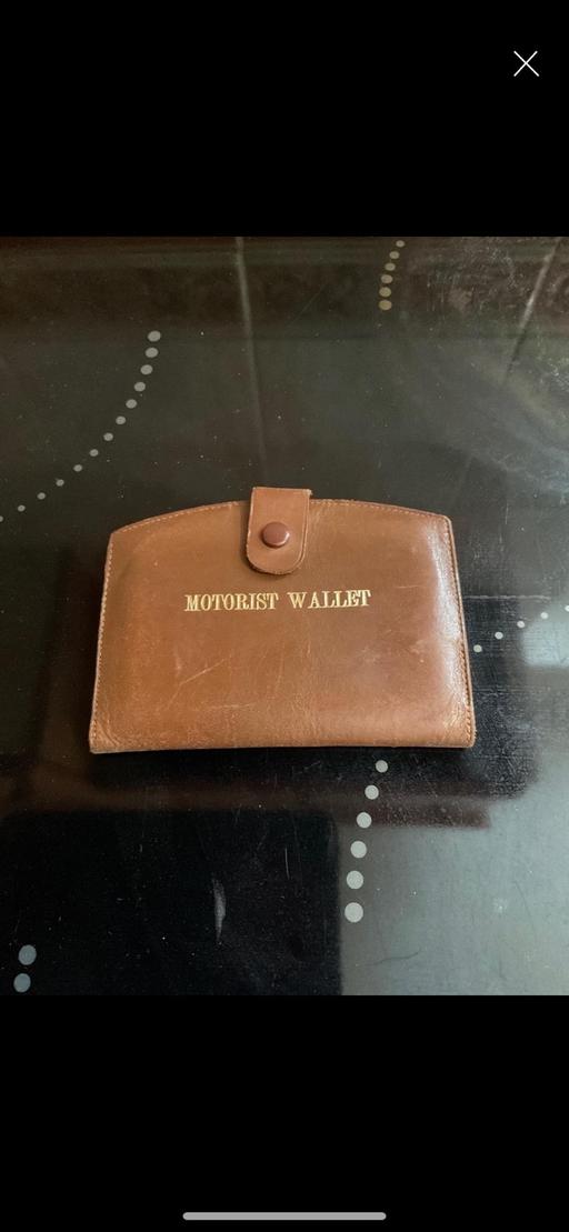  — Leather Driving licence wallet