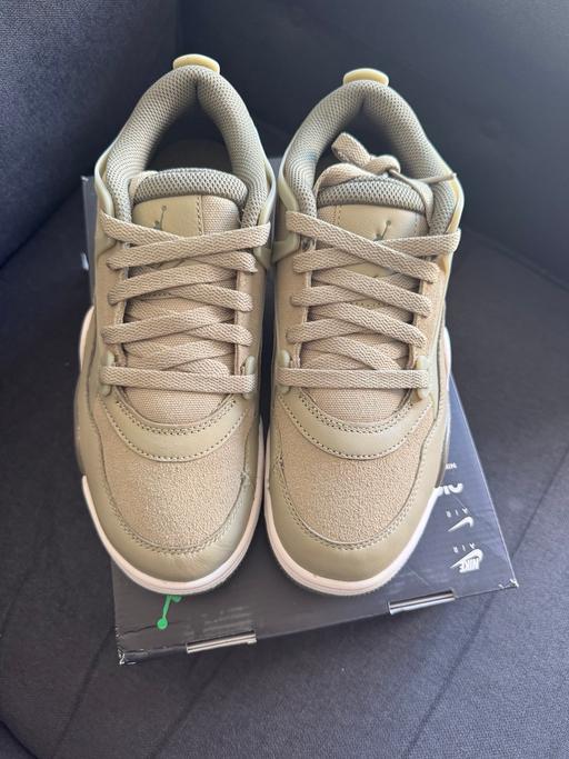  — Brand new khaki green Jordan’s in size 4.5