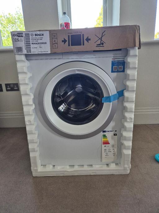  — Brand new Bosch WAN28259GB washing machine.9k