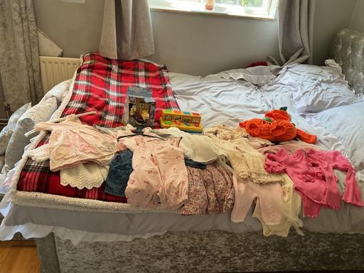  — Baby girl clothes and toys