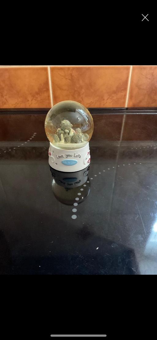  — Me to you snow globe