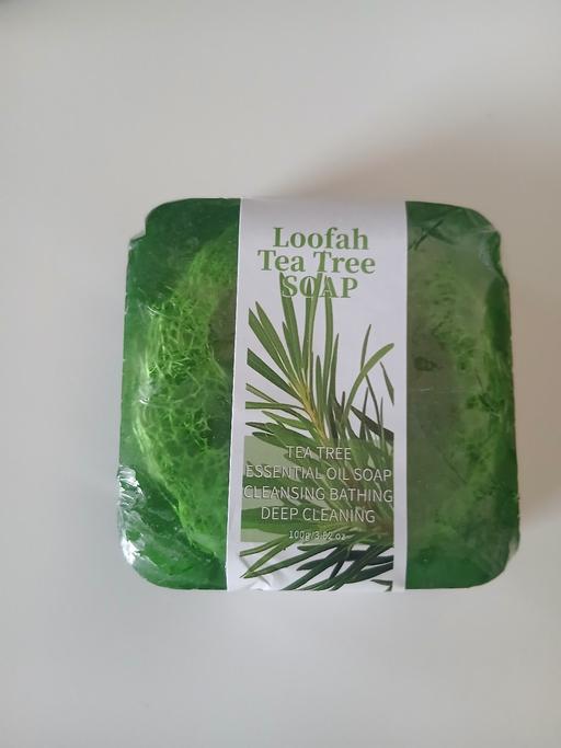  — Loofah Tea Tree Soap New