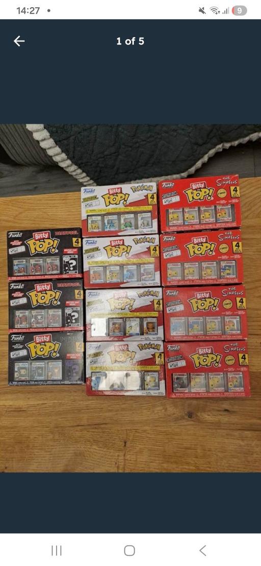  — 11× funko bitty pop bundle