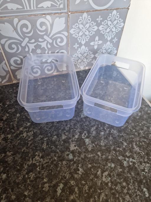  — brand new mini storage tubs