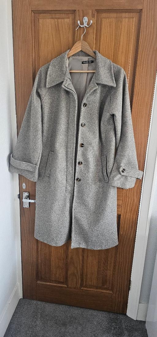  — Grey wool blend Coat