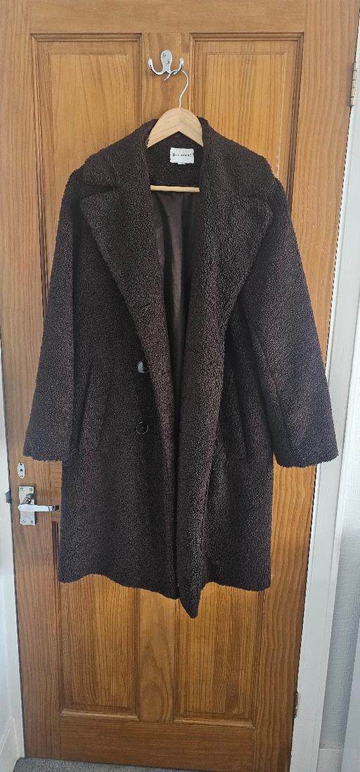  — Teddy Brown Coat - Warehouse brand
