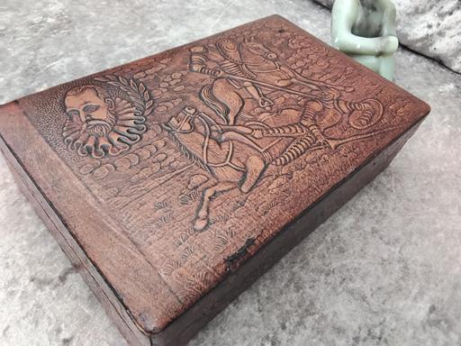  — Old Don Quijote ? trinkets desk box cool