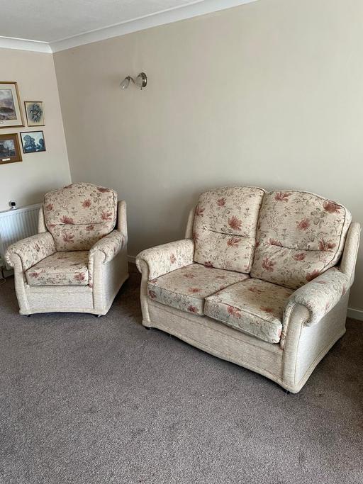  — 2 Seater Sofa & Arm Chair