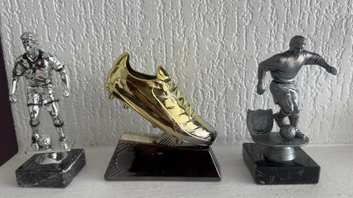  — Football Boot Trophy Gold Coloured