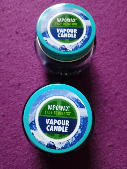 — 2 brand new Vapour candles