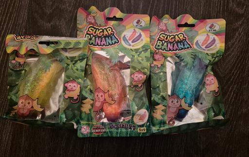  — new Sugar Squishy Banana's £1 EACH