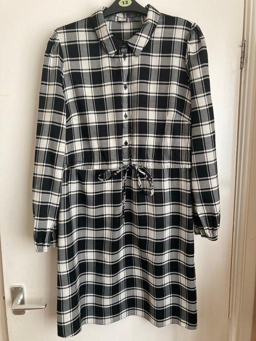  — George checked shirt dress size 14