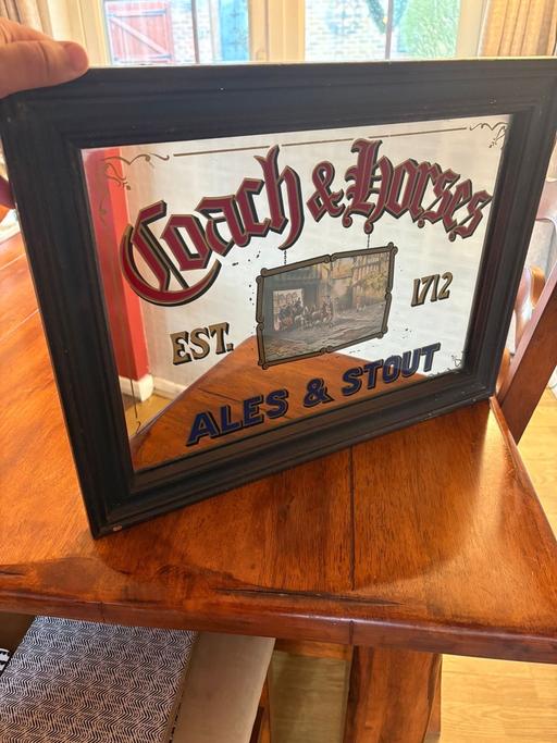  — Coach and horses mirror