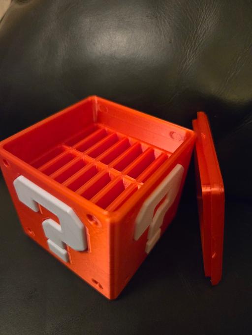  — Switch games case 3D printed