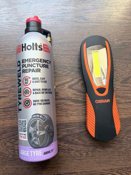  — Holts puncture repair&Osram led inspection li