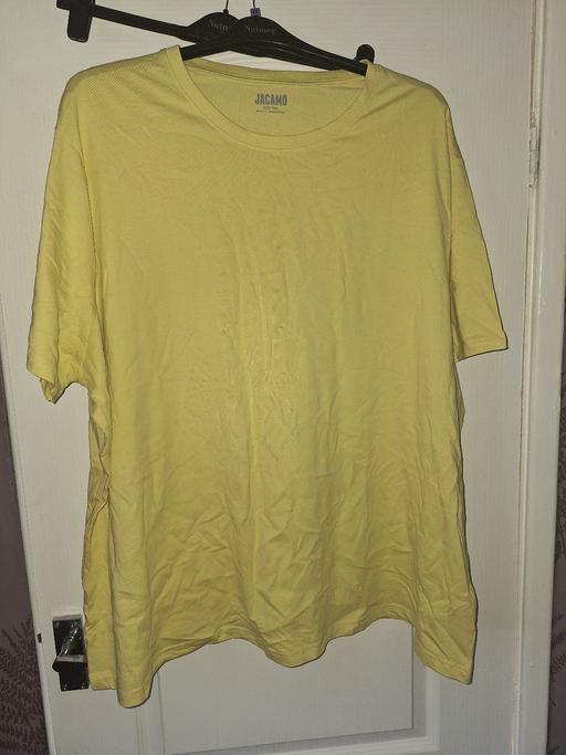  — Jacamo yellow mens t-shirt