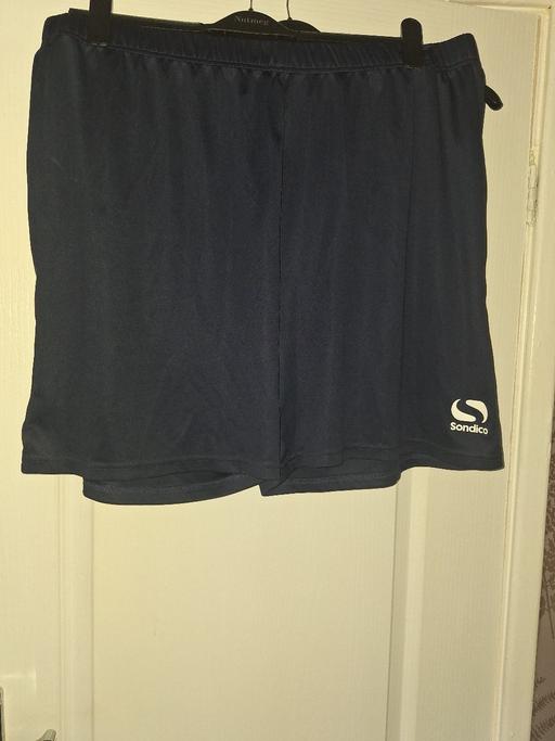  — Sondico Navy football shorts mens