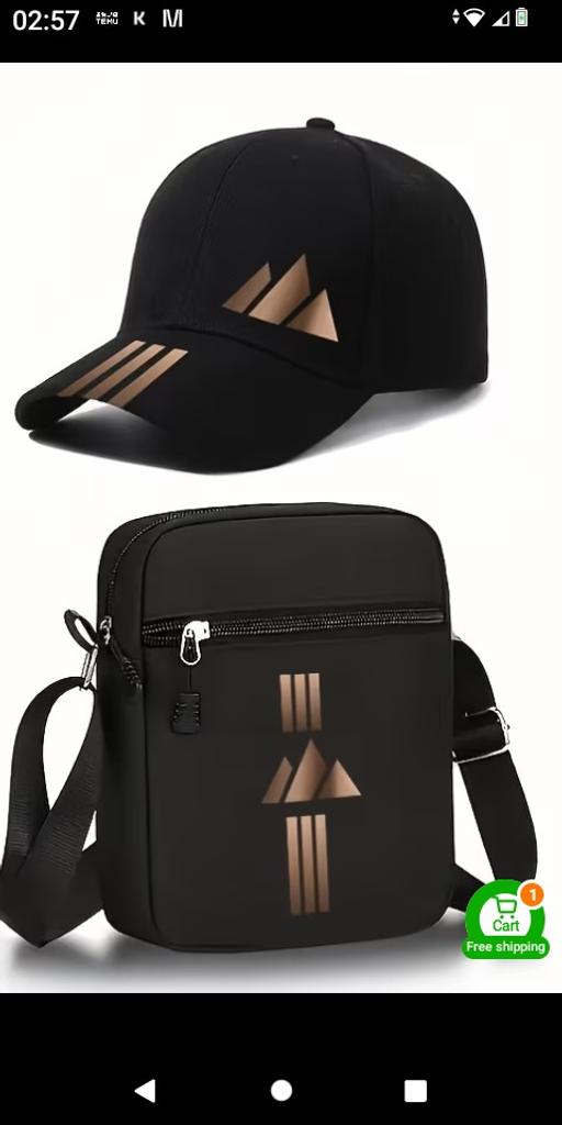  — Cap And Bag