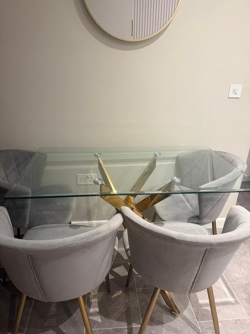  — Dining table & Chairs